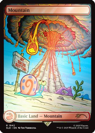 Mountain (1942) (Rainbow Foil) (SLD-1942) - [Secret Lair Drop Series] Foil - Trinity Hobby