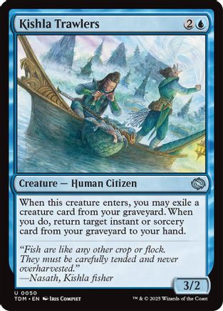 Kishla Trawlers  [Foil]  (TDM-050) - [Tarkir: Dragonstorm] - Trinity Hobby