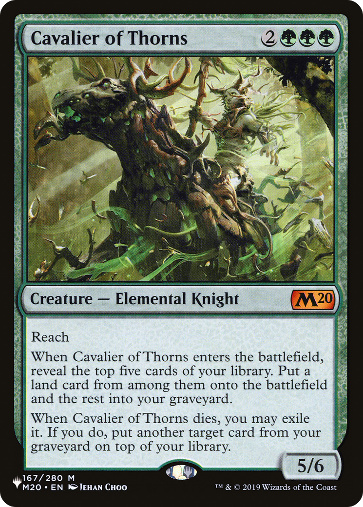 Cavalier of Thorns [The List] - Trinity Hobby