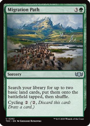 Migration Path (TDC-262) - [Commander: Tarkir: Dragonstorm] - Trinity Hobby