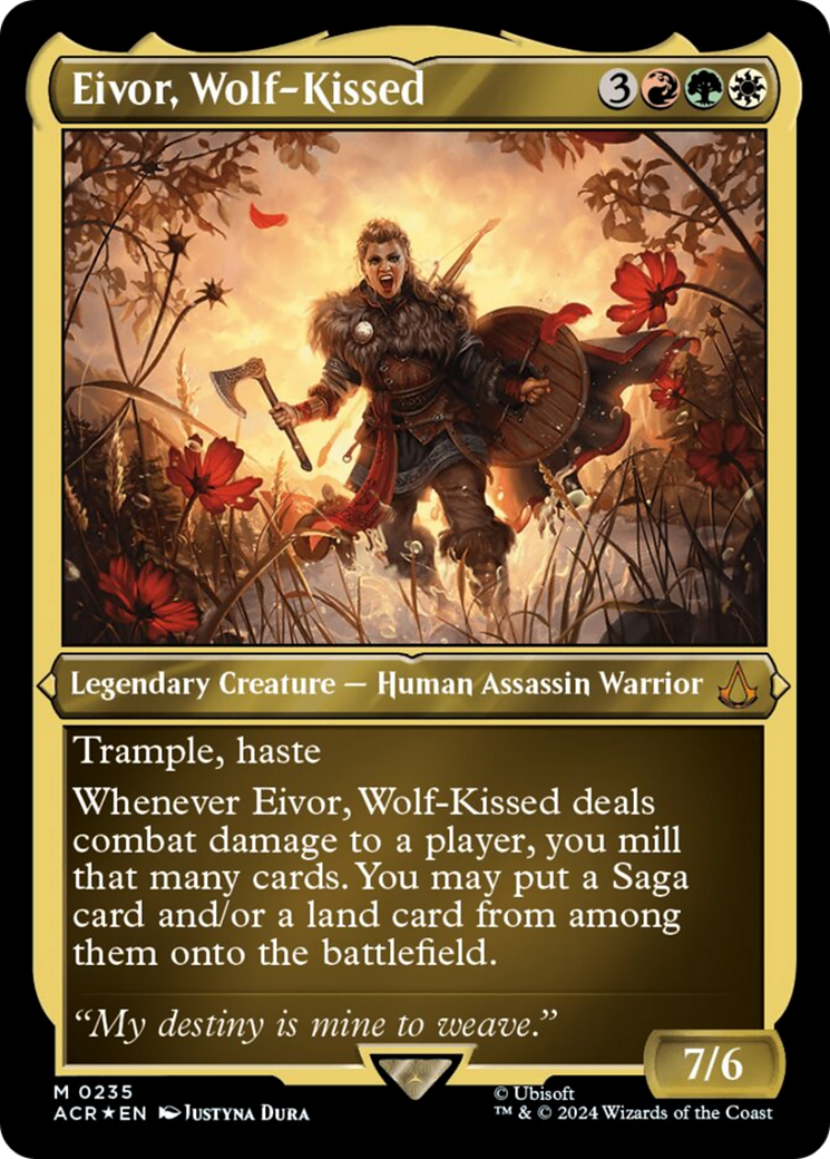 Eivor, Wolf-Kissed (Foil Etched) [Assassin's Creed] - Trinity Hobby