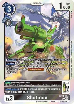 Shotmon [BT21-054] [World Convergence] - Trinity Hobby