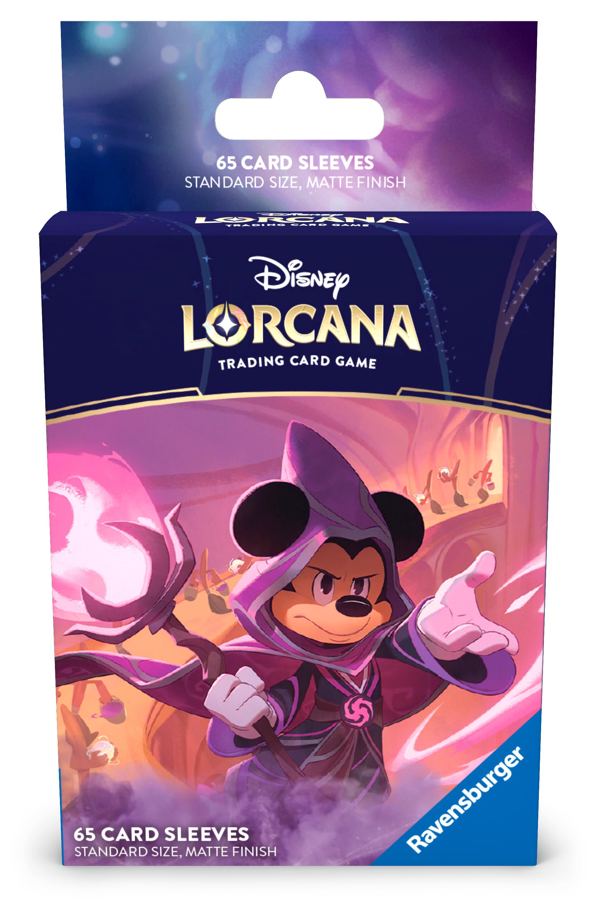 [Sale] Card Sleeves (Mickey Mouse, Wayward Sorcerer / 65-Pack) - Trinity Hobby