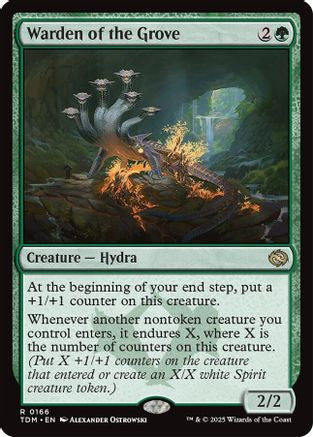 Warden of the Grove  [Foil]  (TDM-166) - [Tarkir: Dragonstorm] - Trinity Hobby
