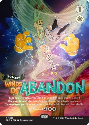 Winds of Abandon (Rainbow Foil) (SLD-1817) - [Secret Lair Drop Series] Foil - Trinity Hobby
