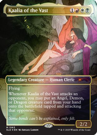 Kaalia of the Vast (Rainbow Foil) (SLD-1563) - [Secret Lair Drop Series] Foil - Trinity Hobby