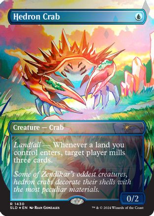 Hedron Crab (Rainbow Foil) (SLD-1430) - [Secret Lair Drop Series] Foil - Trinity Hobby
