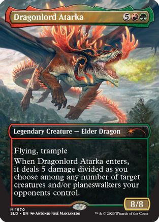 Dragonlord Atarka (SLD-1970) - [Secret Lair Drop Series] - Trinity Hobby