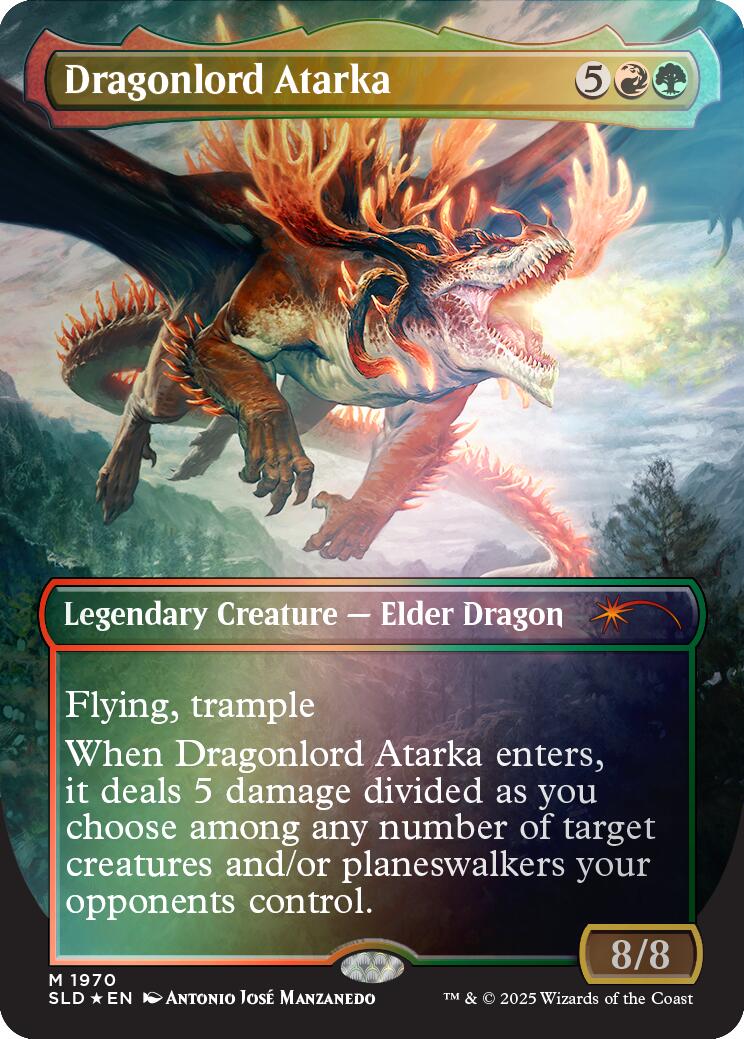 Dragonlord Atarka (Rainbow Foil) [Secret Lair Drop Series] - Trinity Hobby