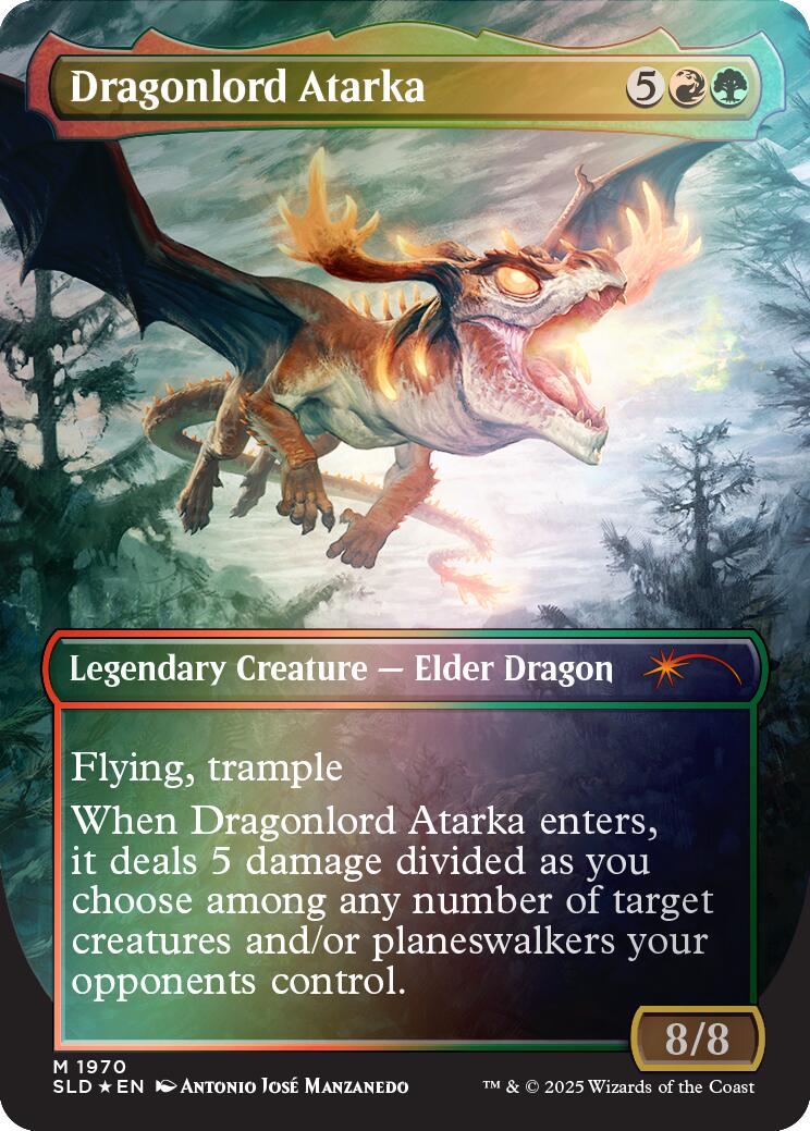 Dragonlord Atarka (Rainbow Foil) [Secret Lair Drop Series] - Trinity Hobby