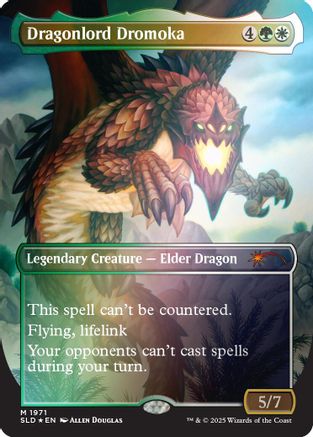 Dragonlord Dromoka (Rainbow Foil) (SLD-1971) - [Secret Lair Drop Series] Foil - Trinity Hobby