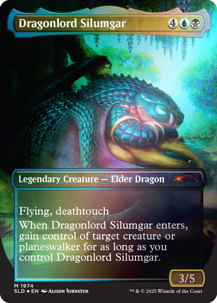 Dragonlord Silumgar (Rainbow Foil) [Secret Lair Drop Series] - Trinity Hobby