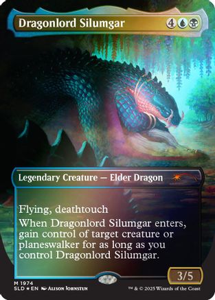Dragonlord Silumgar (Rainbow Foil) (SLD-1974) - [Secret Lair Drop Series] Foil - Trinity Hobby