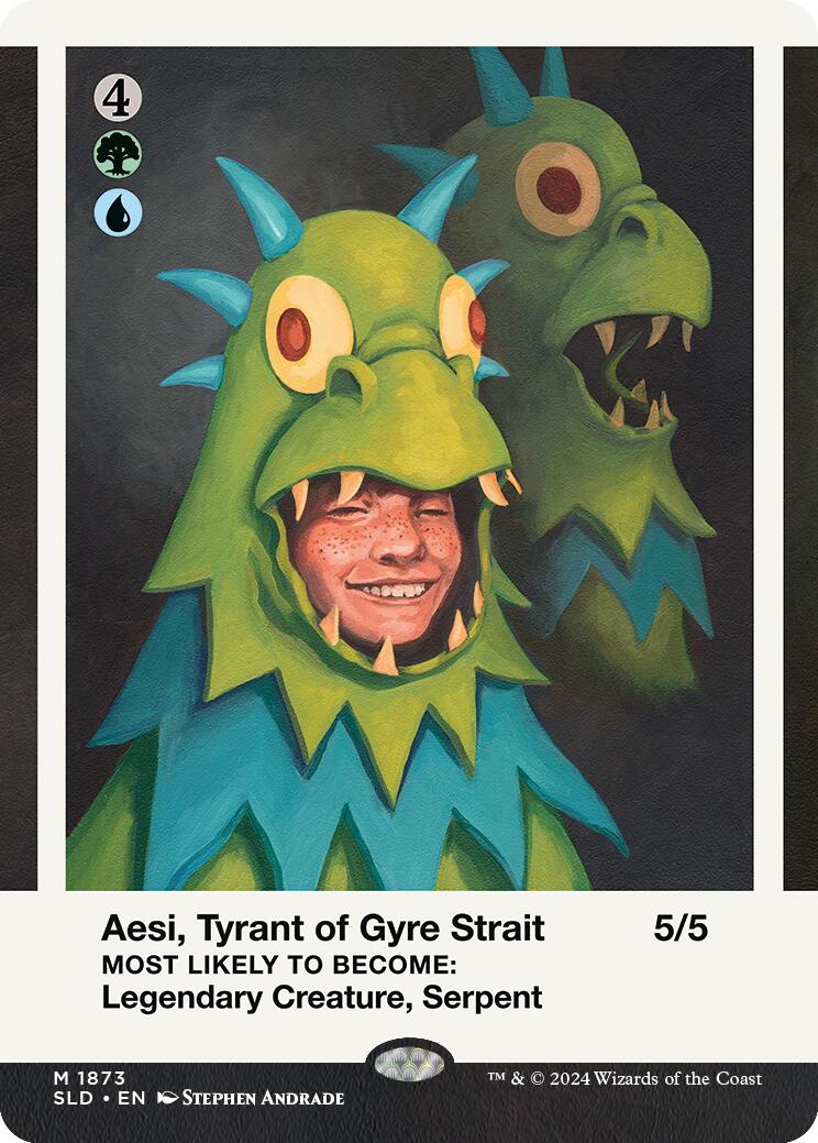 Aesi, Tyrant of Gyre Strait [Secret Lair Drop Series] - Trinity Hobby