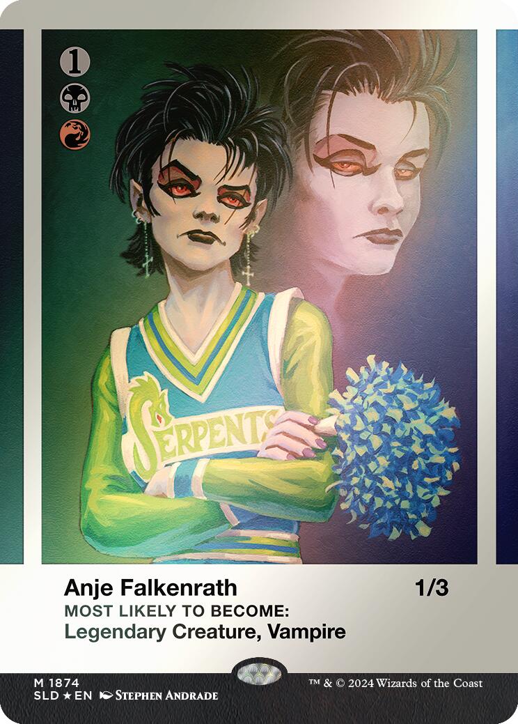 Anje Falkenrath (Rainbow Foil) [Secret Lair Drop Series] - Trinity Hobby