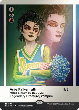 Anje Falkenrath (Rainbow Foil) (SLD-1874) - [Secret Lair Drop Series] Foil - Trinity Hobby