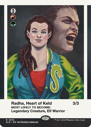 Radha, Heart of Keld (SLD-1876) - [Secret Lair Drop Series] - Trinity Hobby