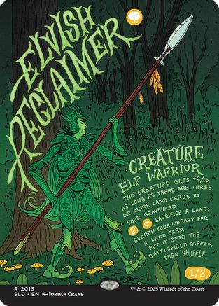 Elvish Reclaimer (SLD-2015) - [Secret Lair Drop Series] - Trinity Hobby