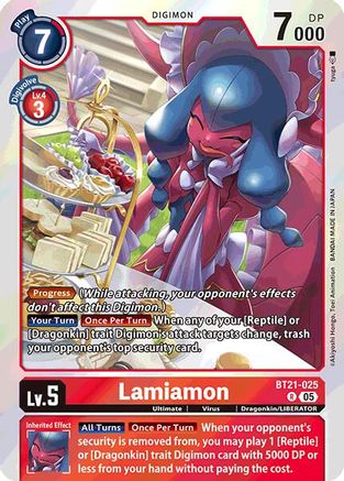 Lamiamon [BT21-025] [World Convergence] - Trinity Hobby