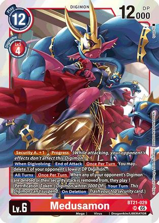 Medusamon [BT21-029] [World Convergence] - Trinity Hobby