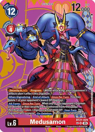Medusamon [BT21-029] (SP) [World Convergence] - Trinity Hobby