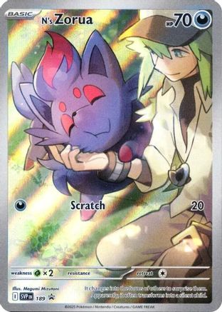 N's Zorua (SVP189) [Scarlet & Violet: Black Star Promos] - Trinity Hobby