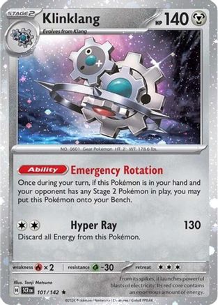 Klinklang (Cosmos Holo) - (101/142) Holofoil [Miscellaneous Cards & Products]