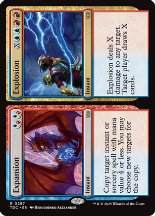 Expansion // Explosion (TDC-287) - [Commander: Tarkir: Dragonstorm]