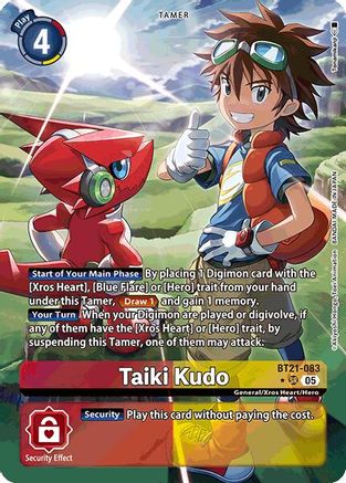 Taiki Kudo [BT21-083] (Alternate Art) [World Convergence] - Trinity Hobby