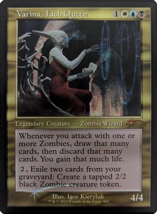 Varina, Lich Queen (Retro Frame) (SLD-861) - [Secret Lair Drop Series] Foil - Trinity Hobby
