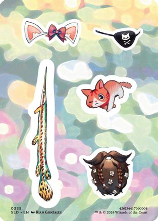 Sticker Sheet (0338) (SLD-338) - [Secret Lair Drop Series] - Trinity Hobby
