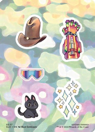 Sticker Sheet (0337) (SLD-337) - [Secret Lair Drop Series] - Trinity Hobby