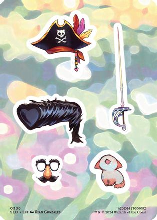 Sticker Sheet (0336) (SLD-336) - [Secret Lair Drop Series] - Trinity Hobby