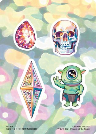 Sticker Sheet (0339) (SLD-339) - [Secret Lair Drop Series] - Trinity Hobby