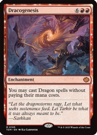 Dracogenesis (PPTDM-105) - [Promo Pack: Tarkir: Dragonstorm] - Trinity Hobby