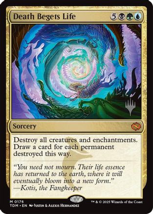 Death Begets Life (PPTDM-176) - [Promo Pack: Tarkir: Dragonstorm] - Trinity Hobby