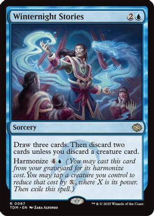 Winternight Stories (PPTDM-067) - [Promo Pack: Tarkir: Dragonstorm] Foil - Trinity Hobby