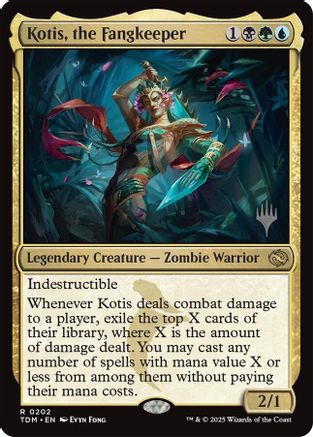 Kotis, the Fangkeeper (PPTDM-202) - [Promo Pack: Tarkir: Dragonstorm] Foil - Trinity Hobby