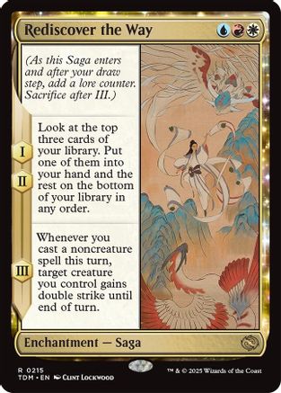 Rediscover the Way (PPTDM-215) - [Promo Pack: Tarkir: Dragonstorm] - Trinity Hobby