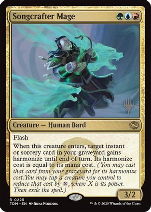 Songcrafter Mage (PPTDM-225) - [Promo Pack: Tarkir: Dragonstorm] - Trinity Hobby