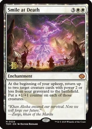 Smile at Death (PRE-024) - [Prerelease Cards] Foil - Trinity Hobby