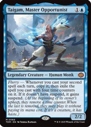Taigam, Master Opportunist (PRE-060) - [Prerelease Cards] - Trinity Hobby