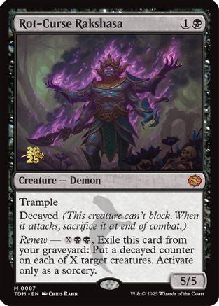 Rot-Curse Rakshasa (PRE-087) - [Prerelease Cards] - Trinity Hobby