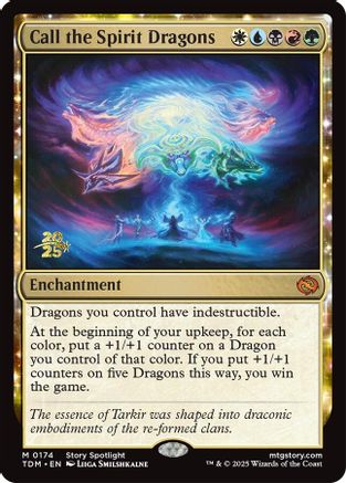 Call the Spirit Dragons (PRE-174) - [Prerelease Cards] - Trinity Hobby