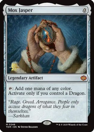 Mox Jasper (PRE-246) - [Prerelease Cards] Foil - Trinity Hobby