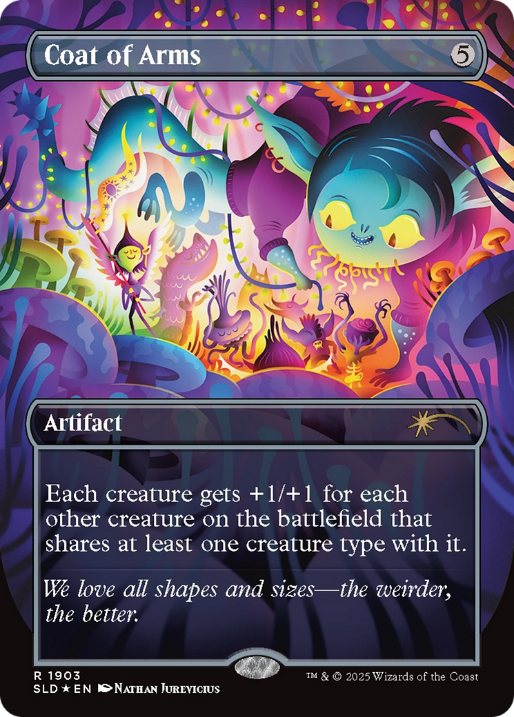 Coat of Arms (Double Rainbow Foil) (SLD-1903) - [Secret Lair Drop Series] Foil - Trinity Hobby