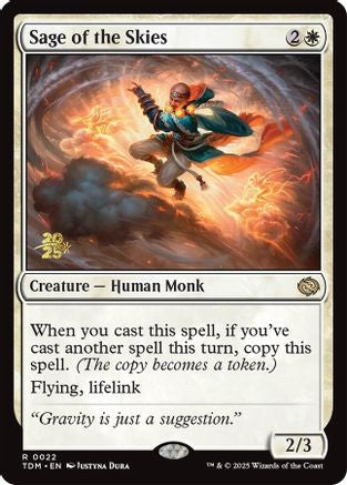 Sage of the Skies (PRE-022) - [Prerelease Cards] Foil - Trinity Hobby
