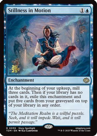 Stillness in Motion (PRE-059) - [Prerelease Cards] Foil - Trinity Hobby