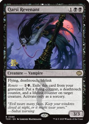 Qarsi Revenant (PRE-086) - [Prerelease Cards] Foil - Trinity Hobby