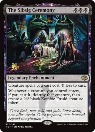The Sibsig Ceremony (PRE-091) - [Prerelease Cards] Foil - Trinity Hobby